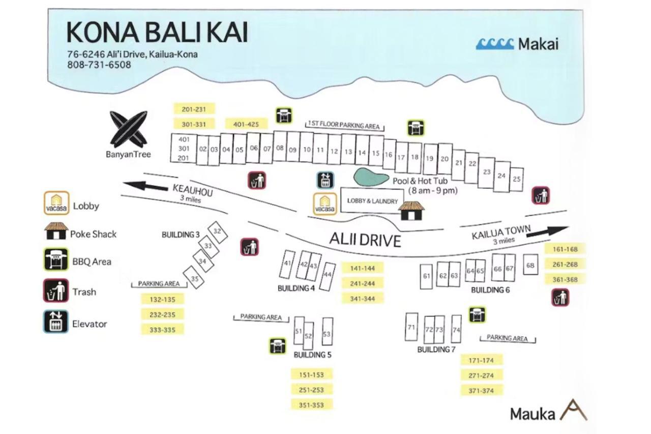 Appartamento Kona Bali Kai #341 Kailua-Kona Esterno foto